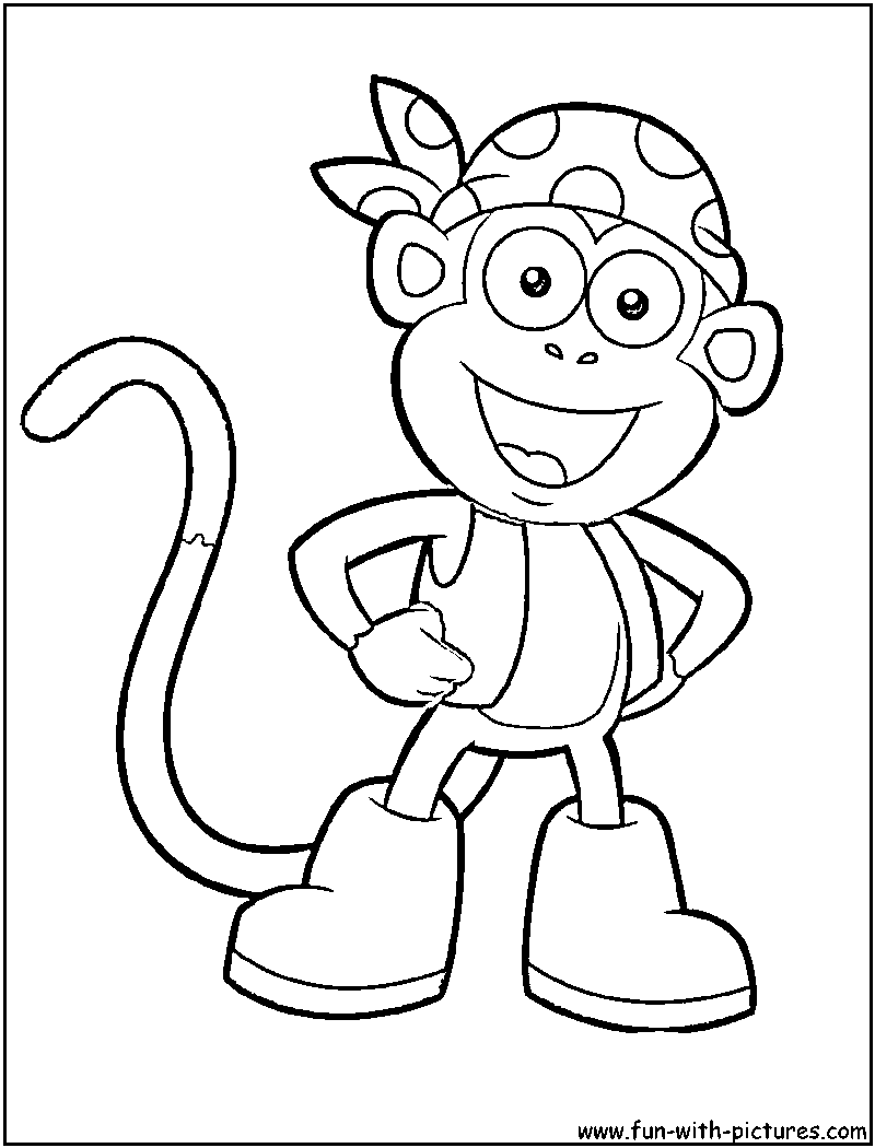 Boots Coloring Pages - Coloring Page