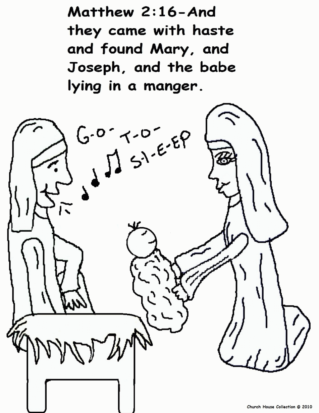 The Birth Of Jesus Coloring Pages Sunday School Christmas Coloring ...