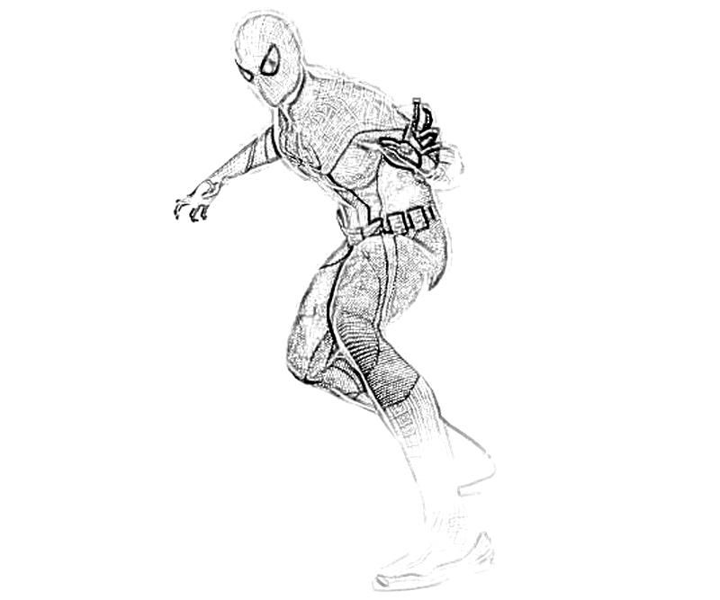 The Amazing Spider Man Coloring Pages To