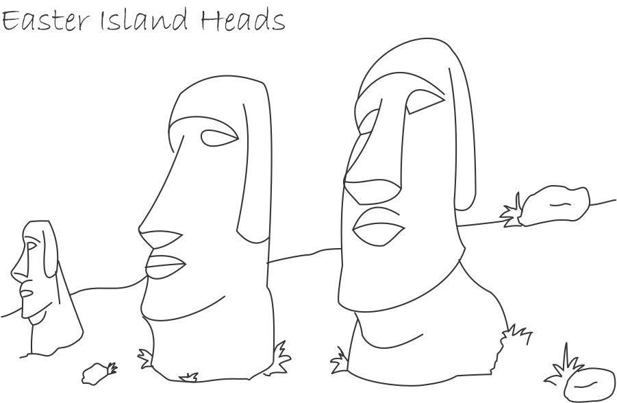 6 Pics of Island Coloring Pages Printable - Easter Island Coloring ...