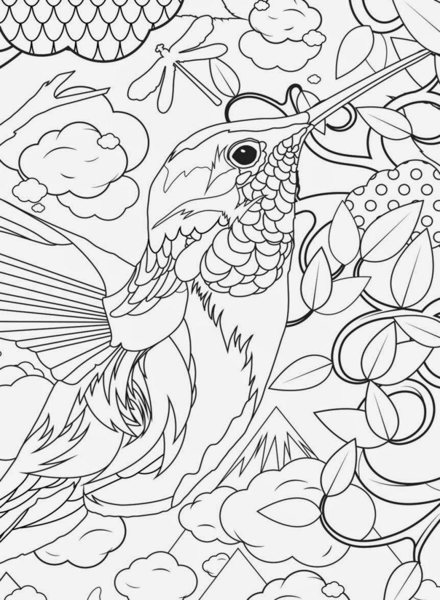 advanced coloring page