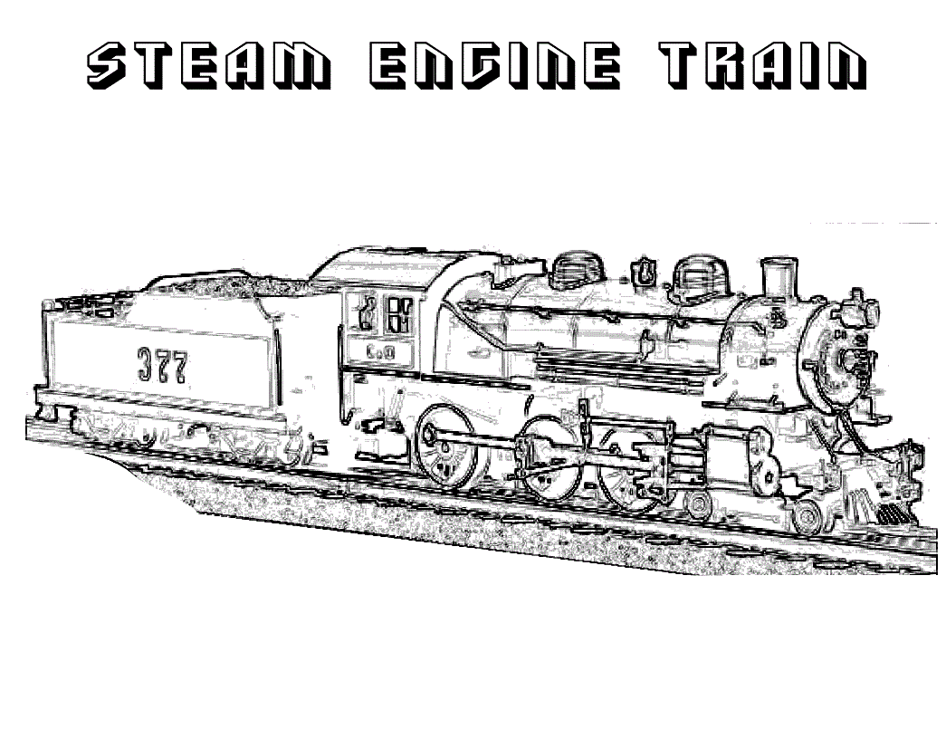 Steam Engine James Coloring Pages Coloring Home
