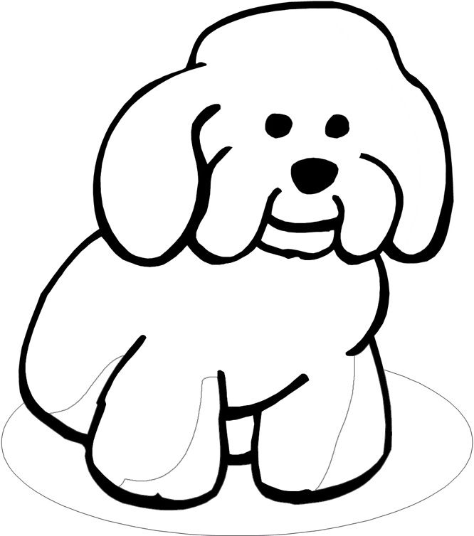 Coloring Pages Dogs Puppies - Coloring Home