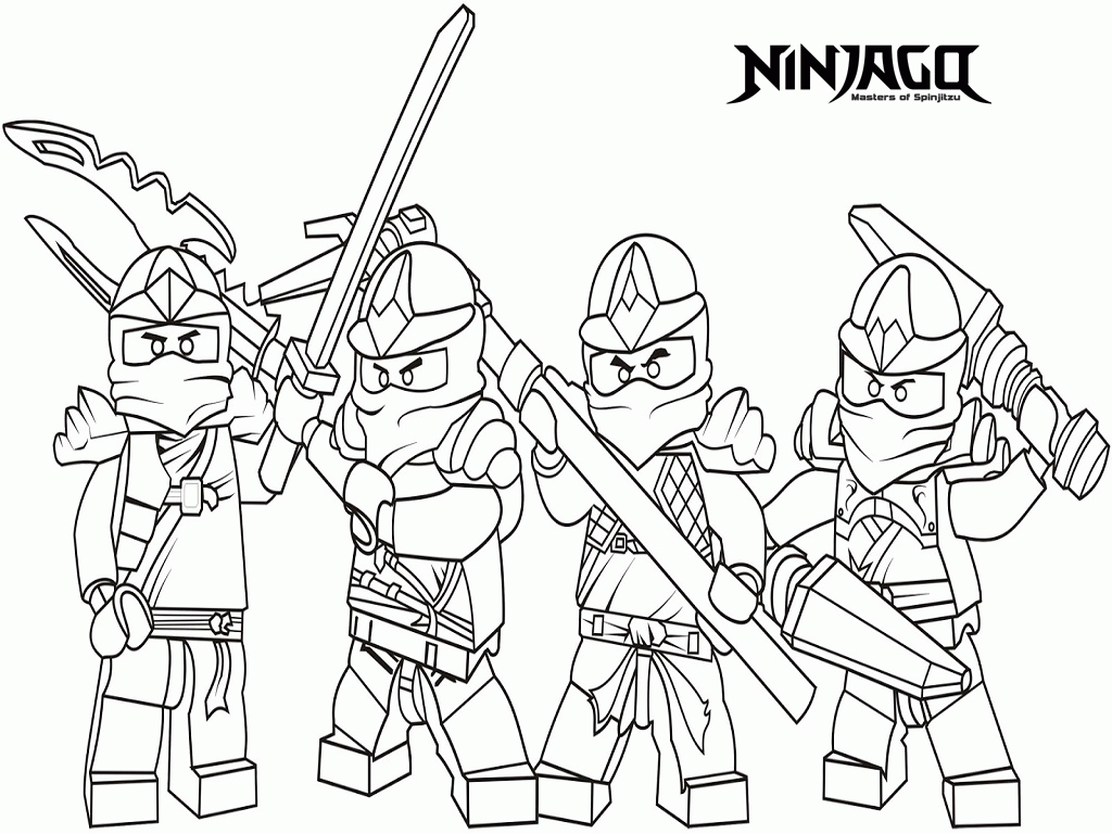 Lego Ninjago Printable Coloring Pages | Free Coloring Pages