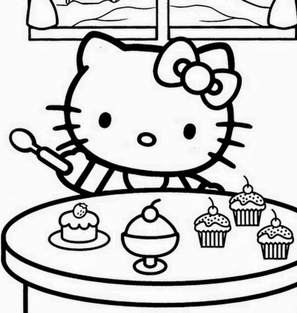 Hello Kitty Free Coloring Pages Image 23 - VoteForVerde.com