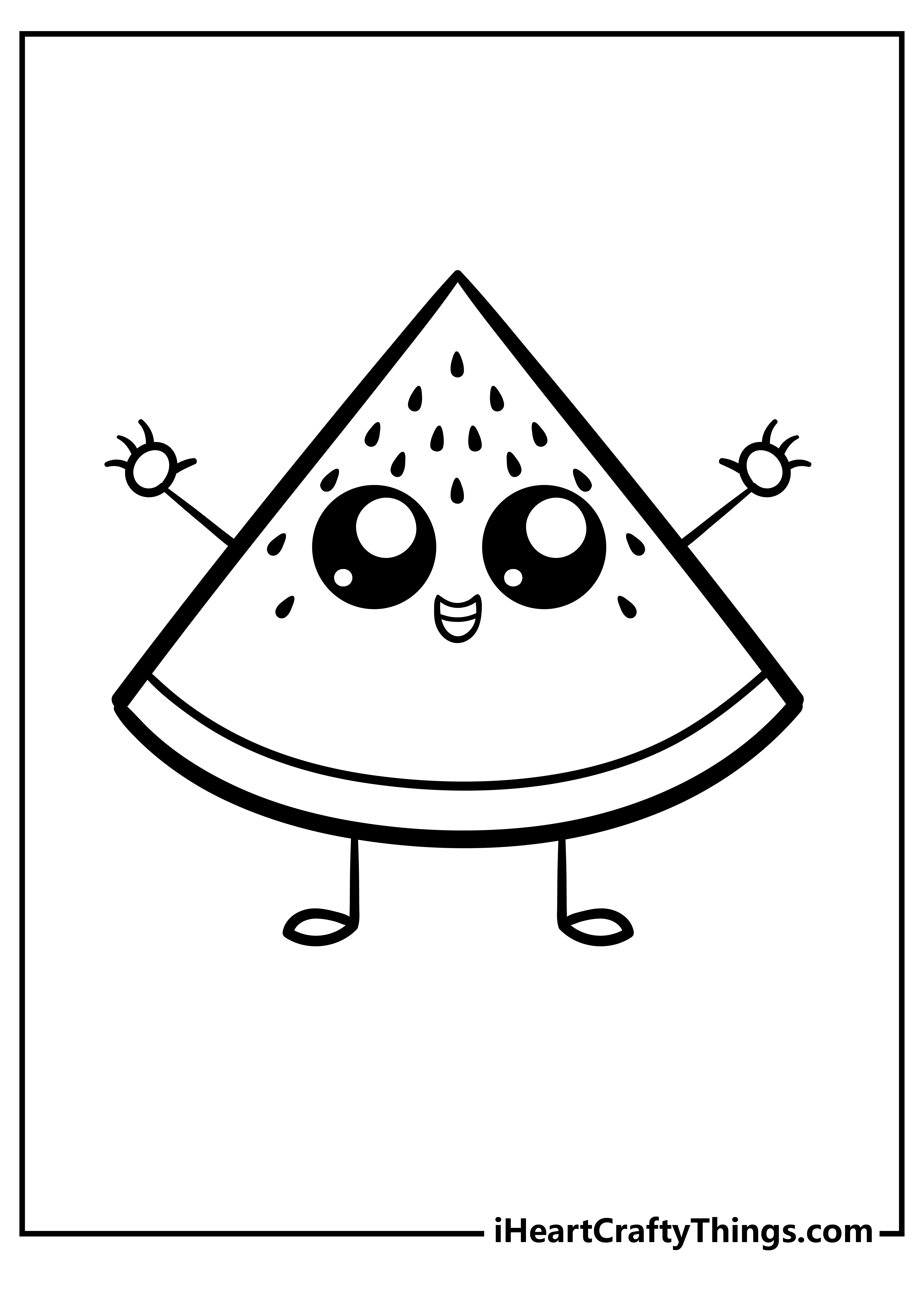 Printable Cute Food Coloring Pages (Updated 2022)
