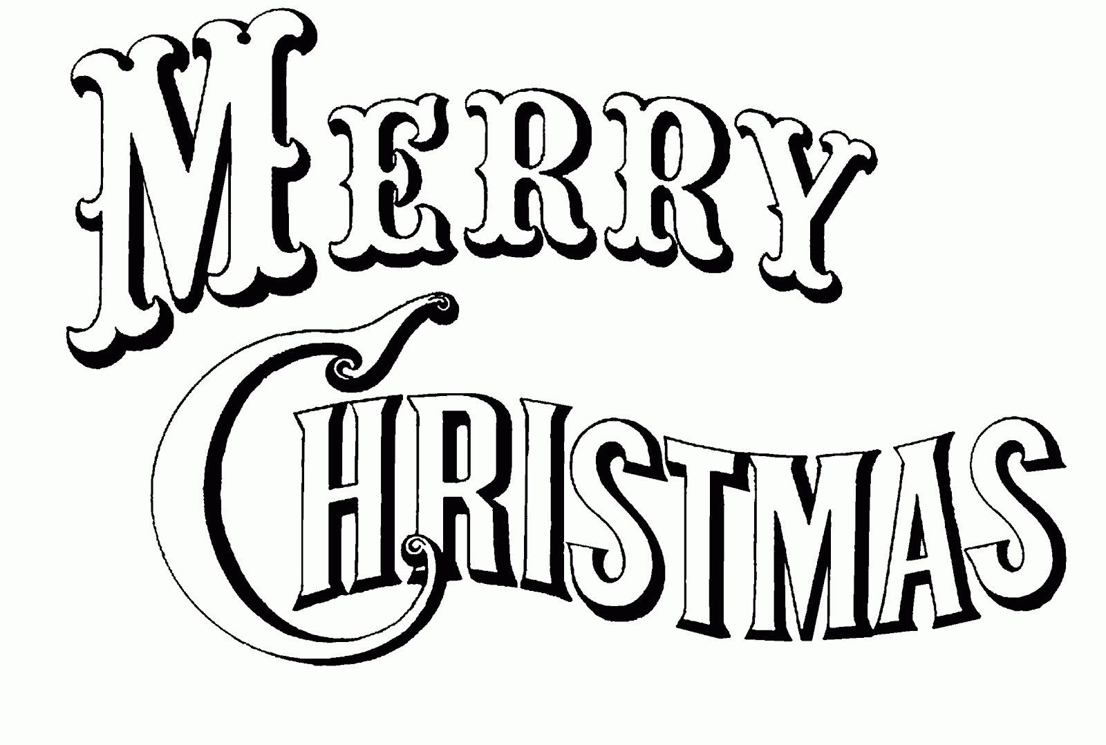 merry christmas coloring pages - High Quality Coloring Pages