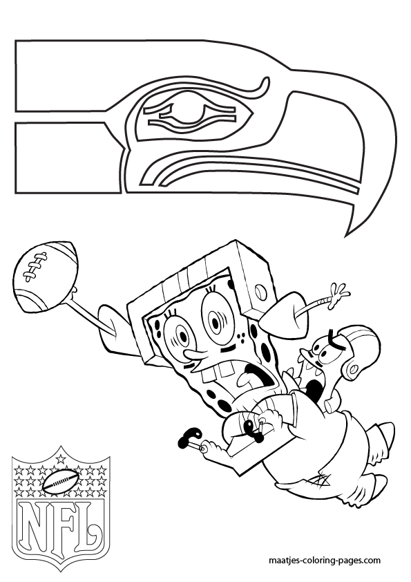 Nfl Coloring Pages Seahawks - HiColoringPages
