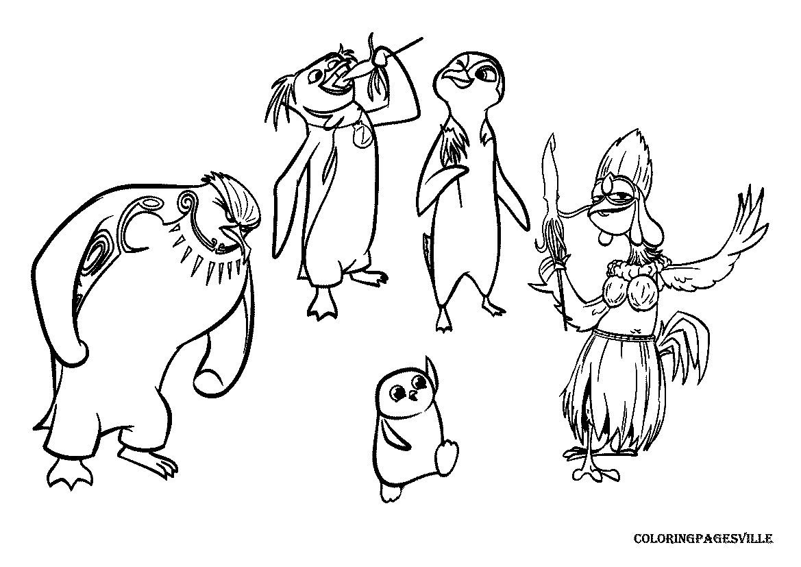 Surf's Up Coloring Pages