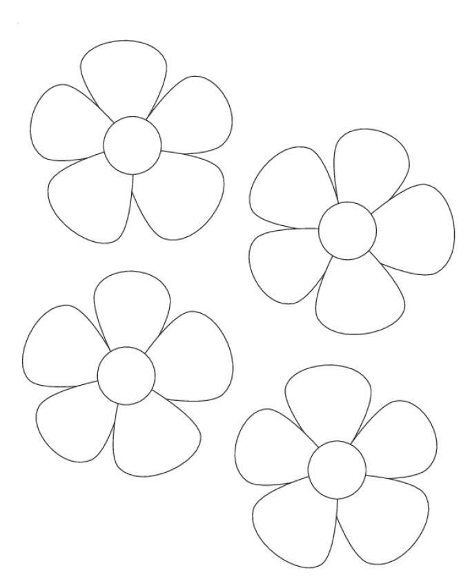 9 Pics of Flower Coloring Pages Printable Templates - Spring ...