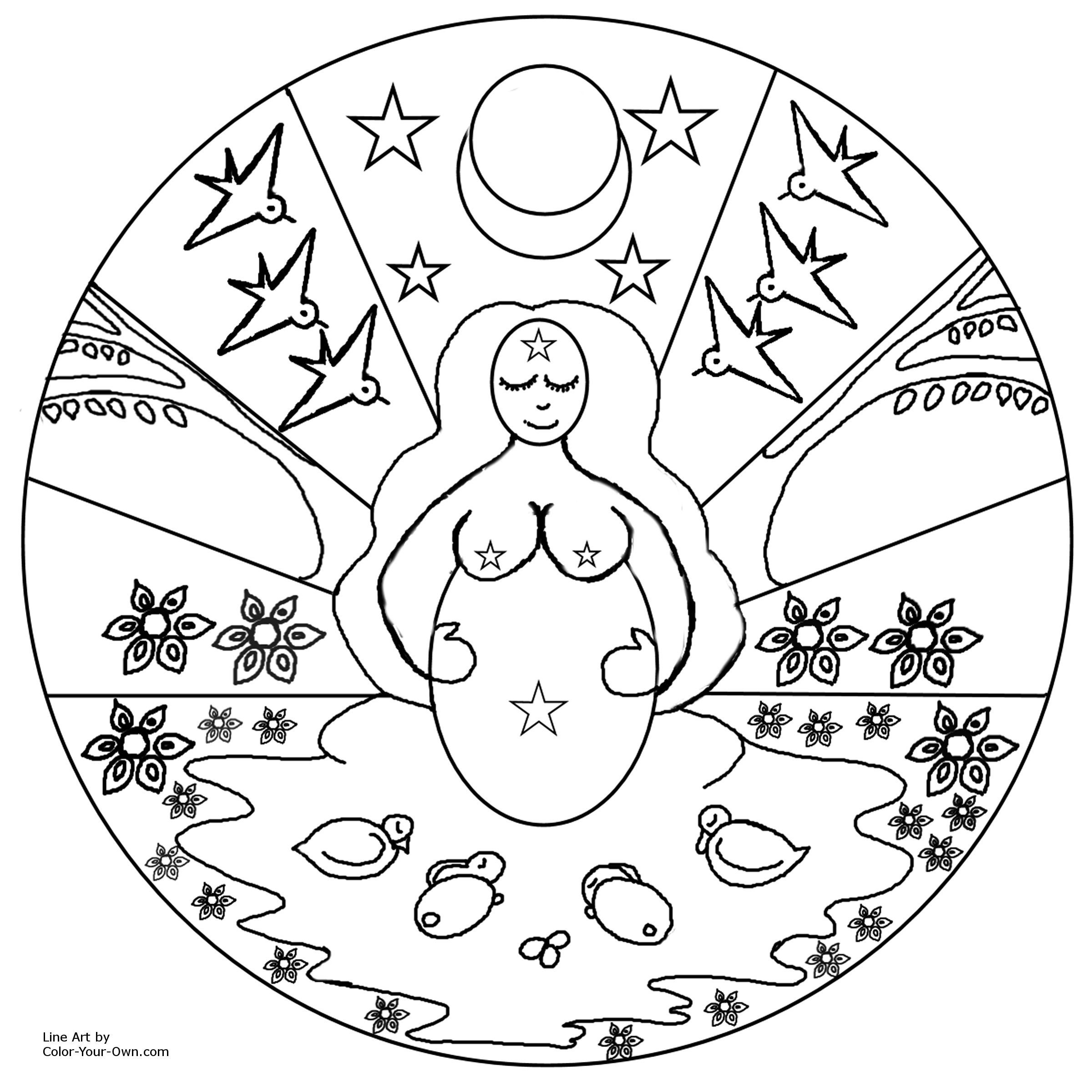 New Coloring Pages - Spring Mandalas to color | Coloring Pages Blog