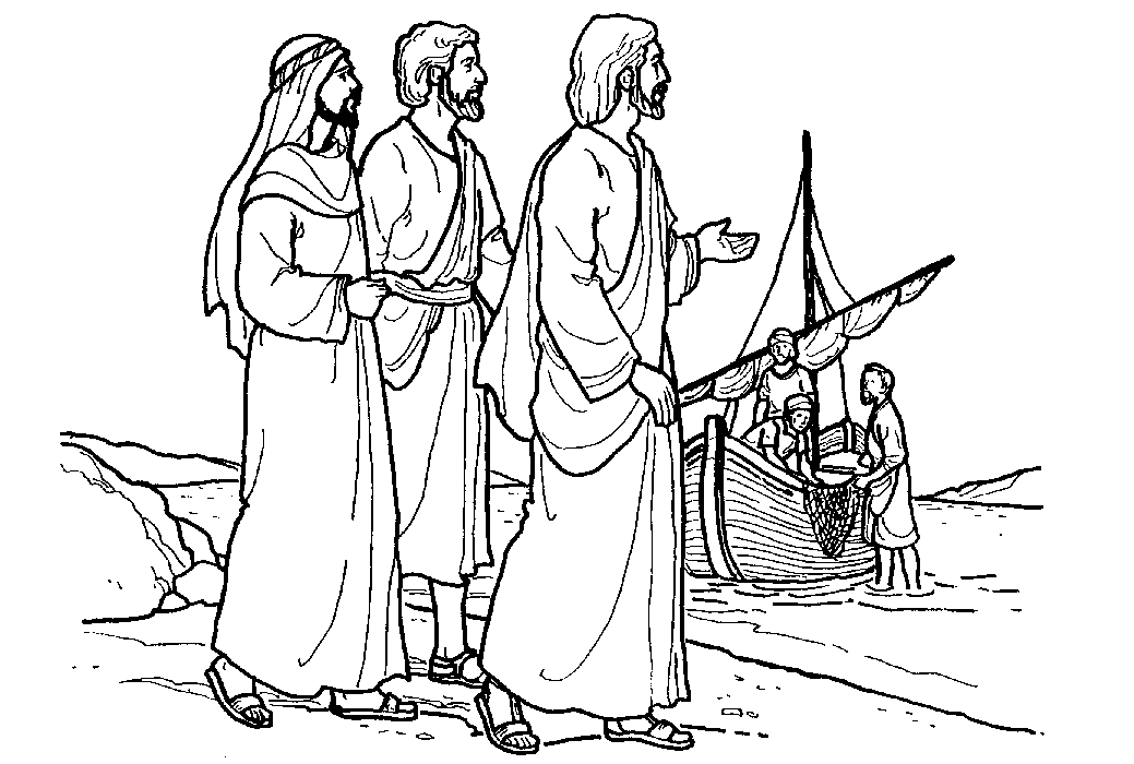 Apostles Coloring Pages - Coloring Home