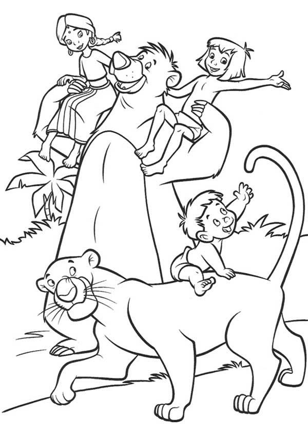 Coloring Pages Of Book Characters - High Quality Coloring Pages