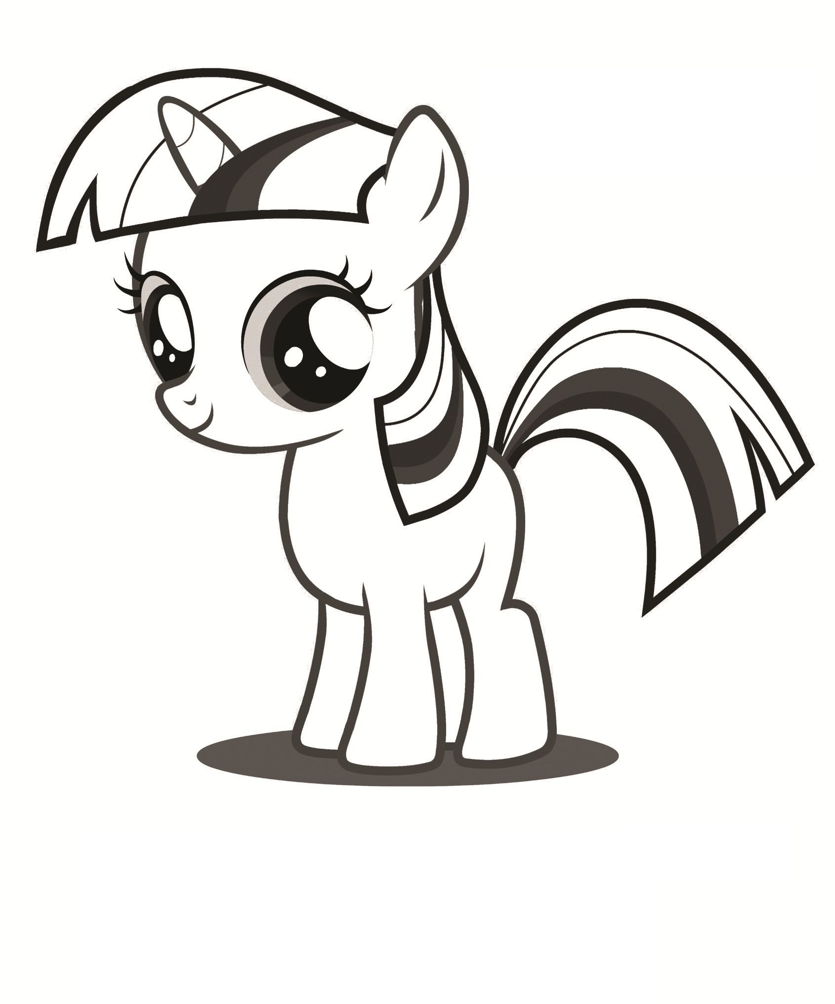 Mlp Free Coloring Pages - Coloring Home
