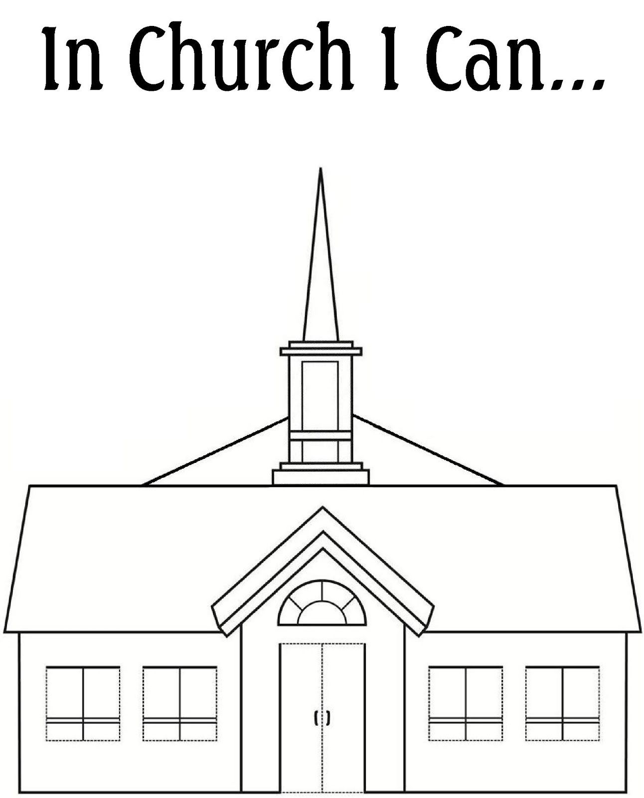 Lds Church Coloring Pages For Kids And For Adults Coloring Home