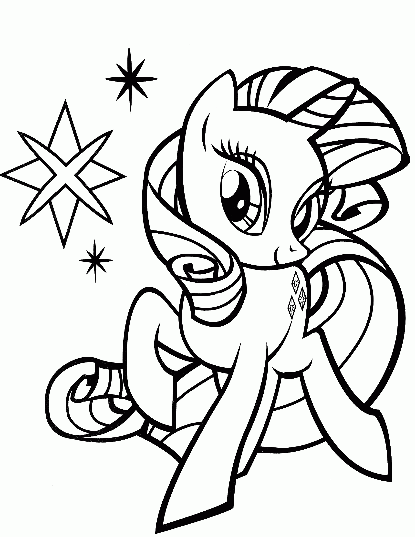 Baby My Little Pony - Coloring Pages For Kids And For ...
