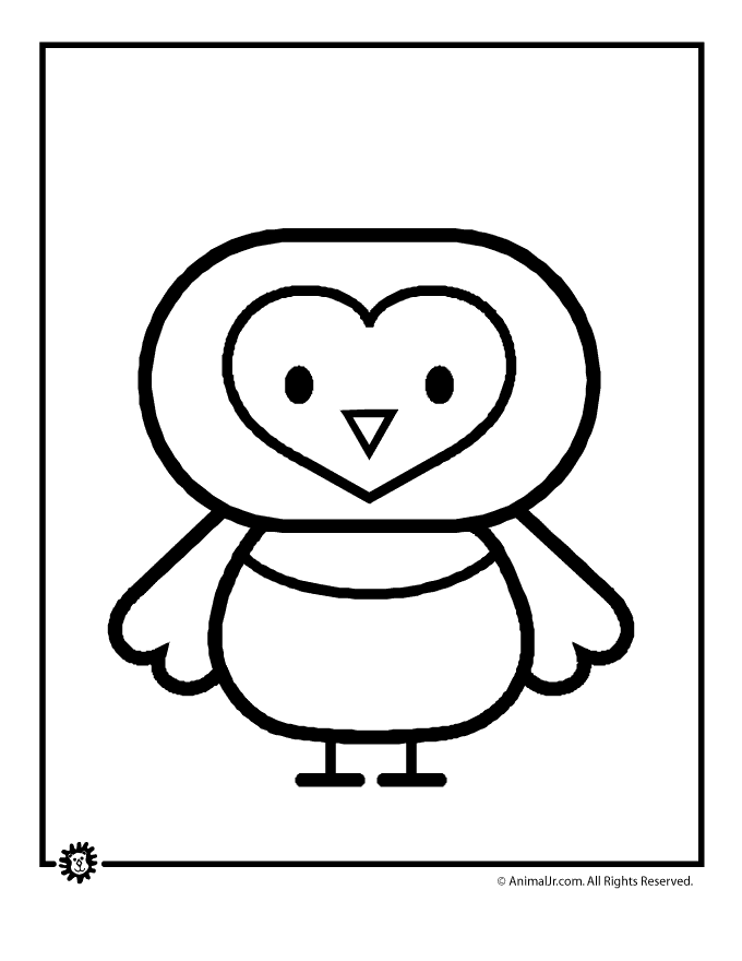 9 Pics of Cute Owl Animal Coloring Pages - Cute Baby Owl Coloring ...