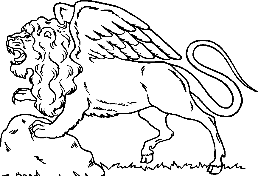 Coloring Page Lion - Coloring Pages for Kids and for Adults