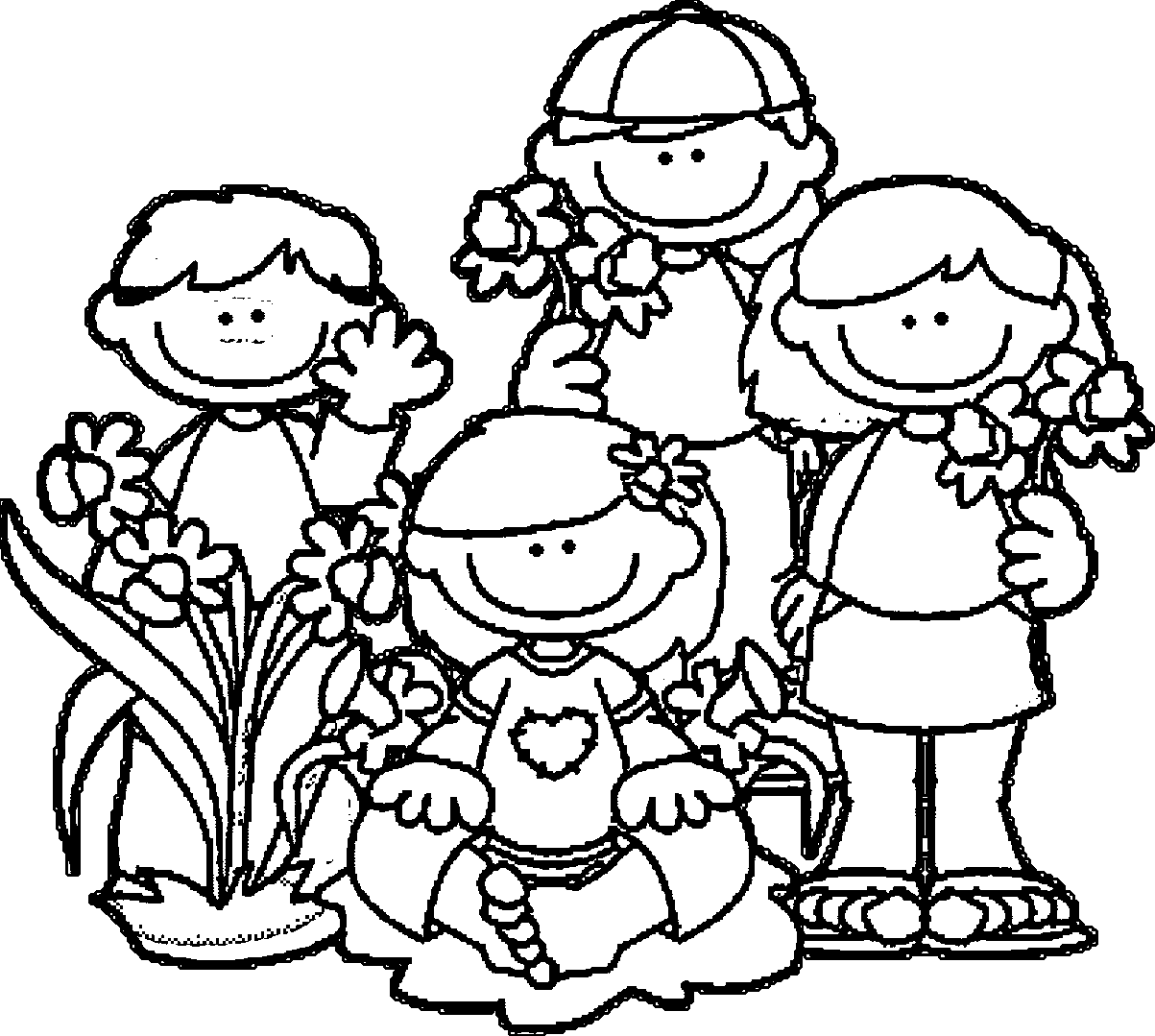 Spring Break Coloring Pages Coloring Home