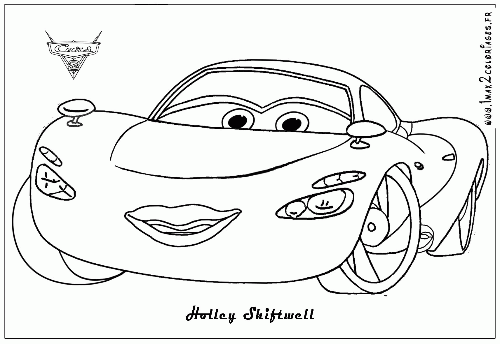 Cars 2 Coloring Pages Print Home