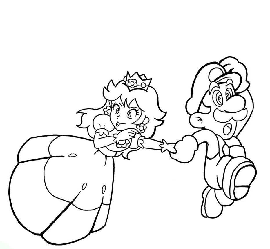 Nintendo Coloring Pages Kids