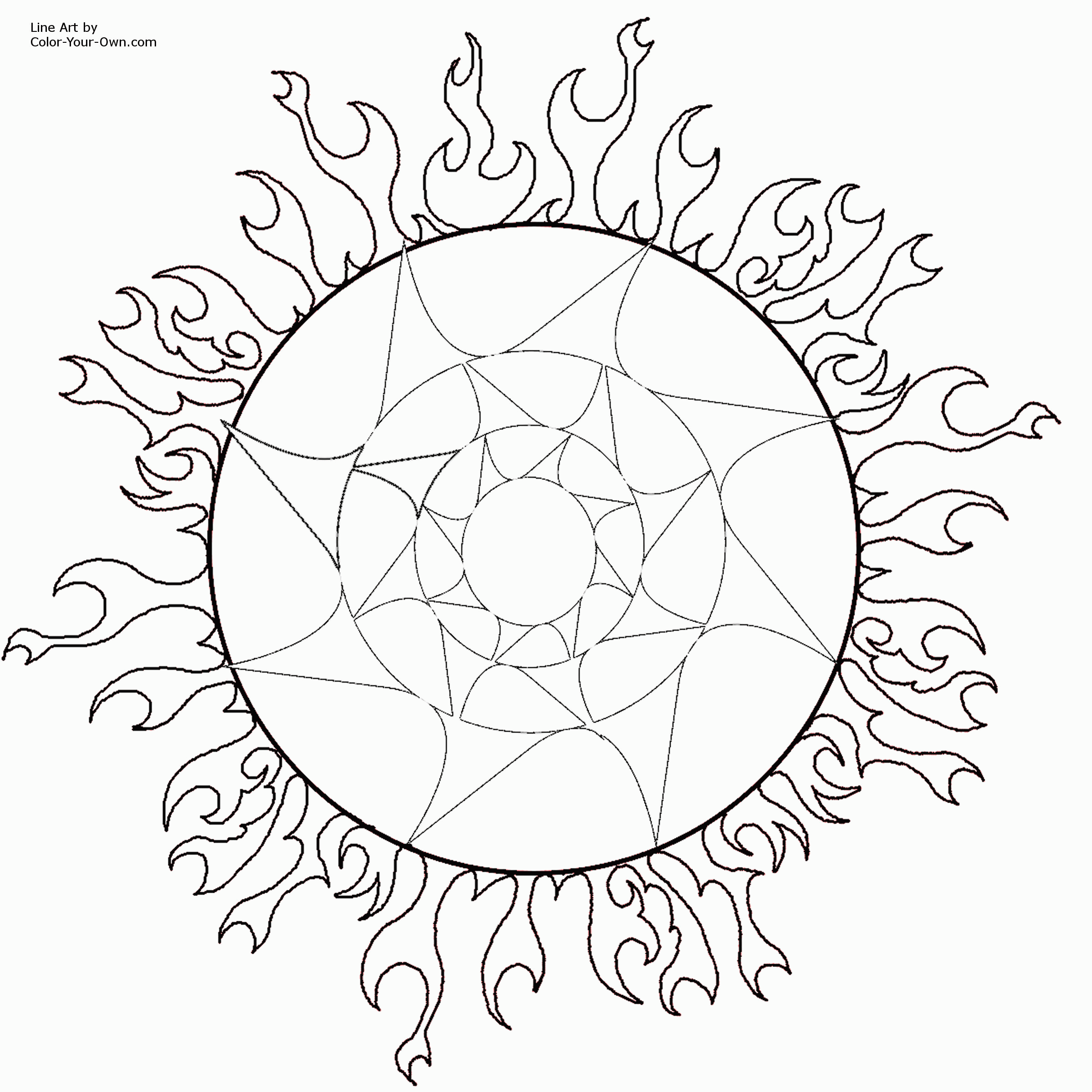 Printable Wiccan Coloring Pages - High Quality Coloring Pages