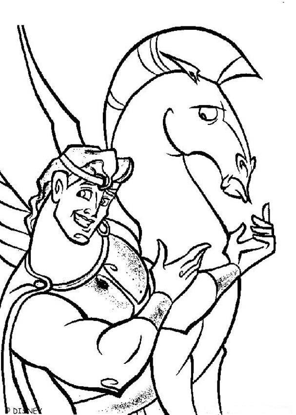 Disney Hercules - Coloring Pages for Kids and for Adults