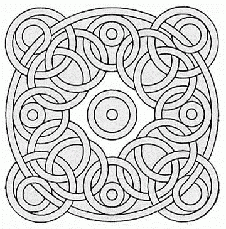 Best Fresh Coloring Pages For Adults Cool Mosaic Coloring 1244 ...