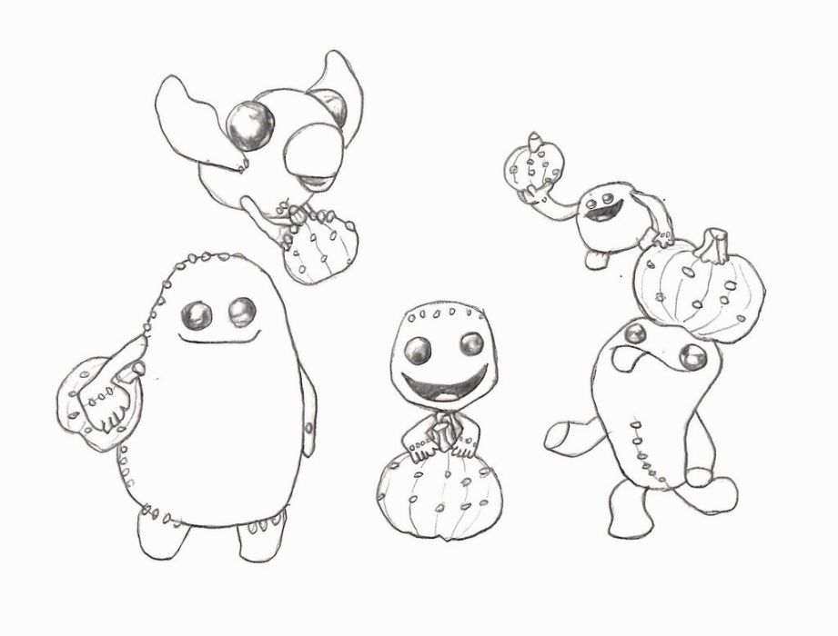Little Big Planet Coloring Page