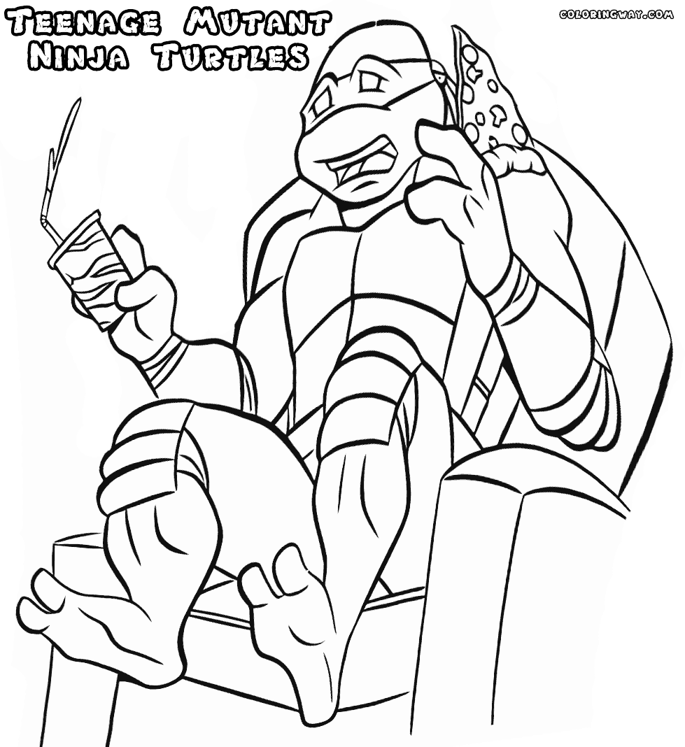 Teenage Mutant Ninja Turtles coloring pages | Coloring pages to ...