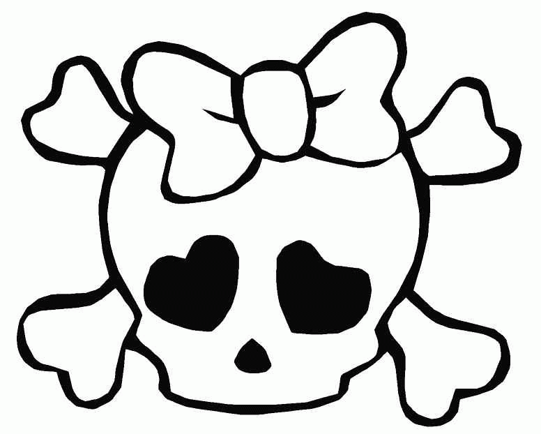 Ingenuity Free Coloring Pages Of Girls Skulls, Intellect Coloring ...