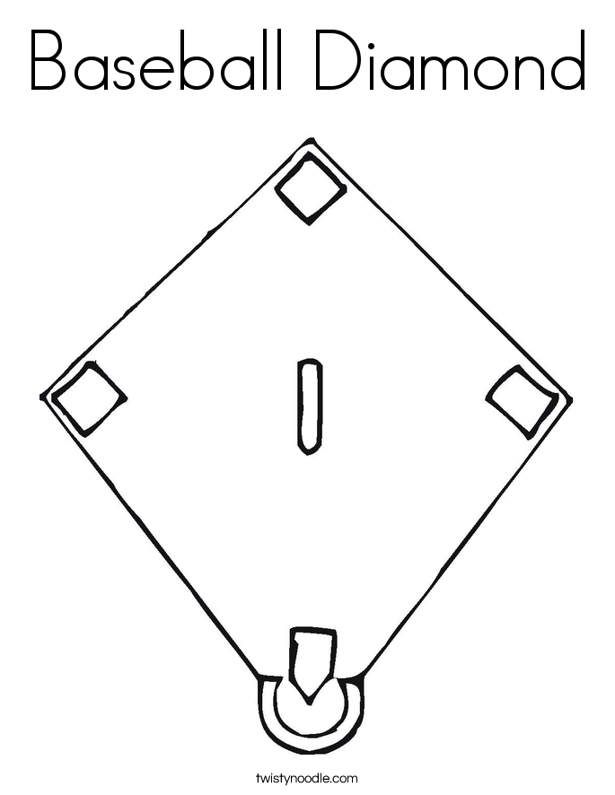 Baseball Field Coloring Pages - High Quality Coloring Pages