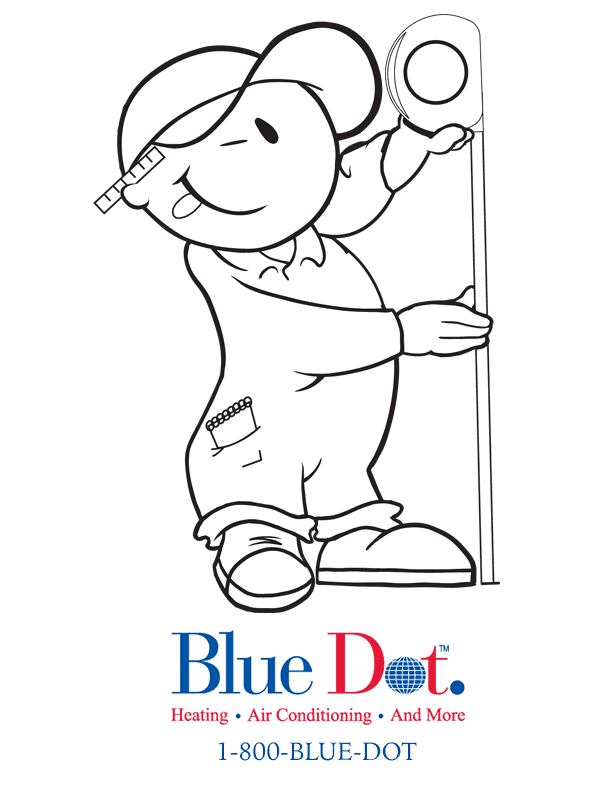 Coloring Pages - Fun for the kids! | Blue Dot HVAC Services of Maryland,  Heating Air Conditioning Repair Service Installation
