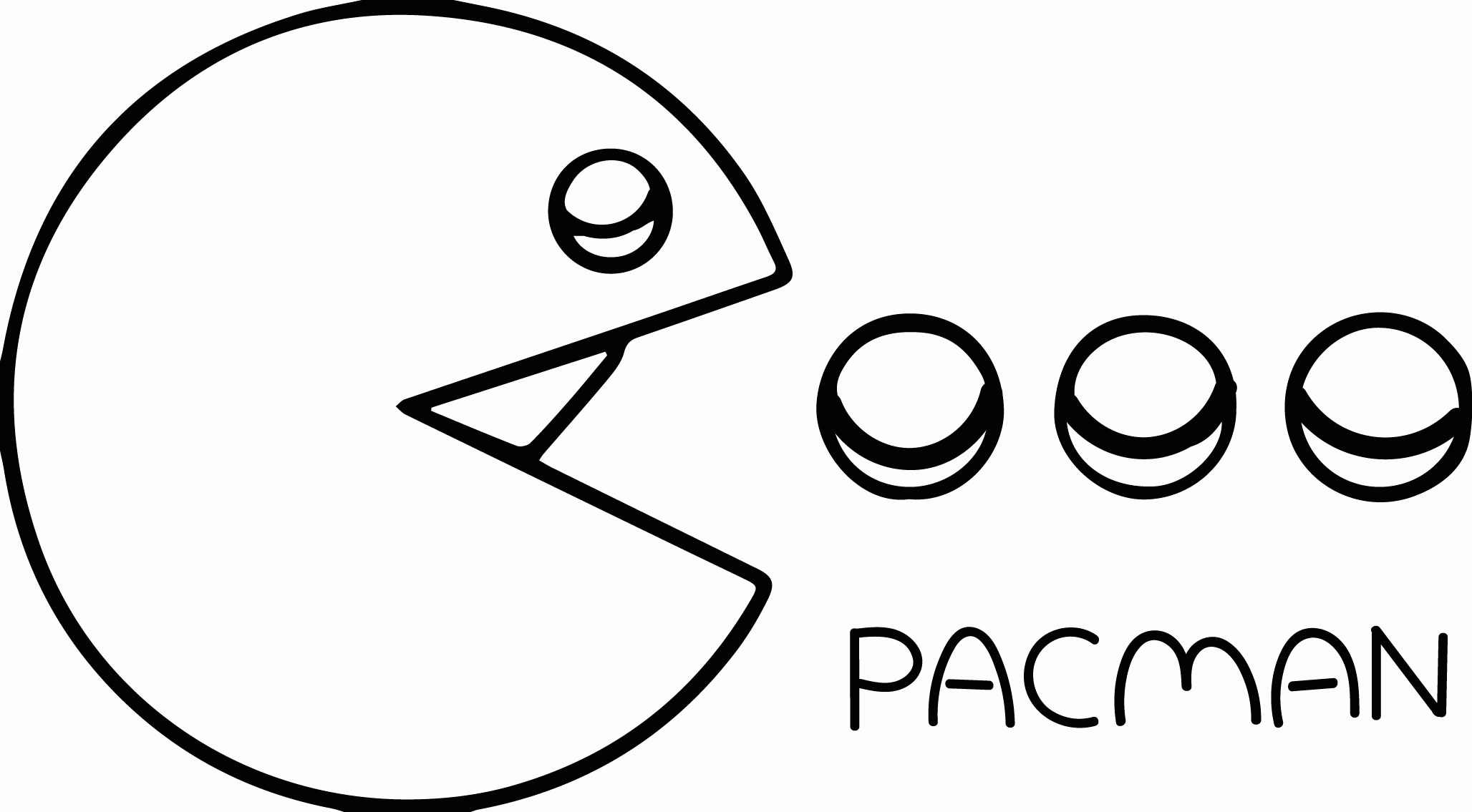 Pacman Coloring Pages To Print Coloring Home
