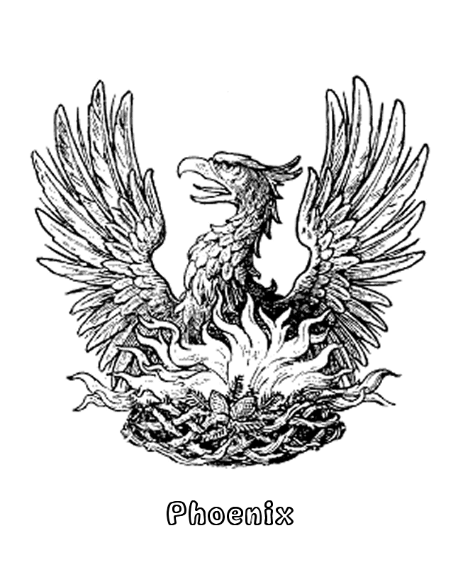 Free Coloring Pages Of Mythological Creatures - Coloring Home