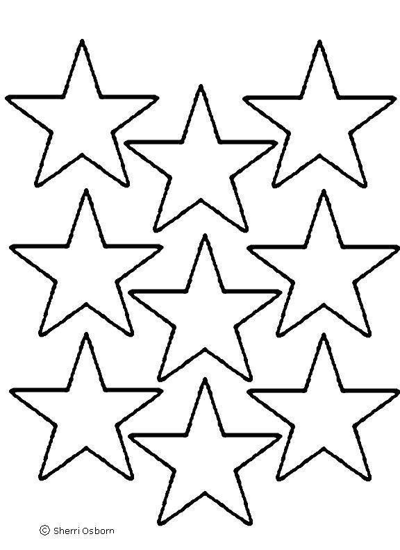 Best Photos of Star Templates To Print - Large Star Template ...