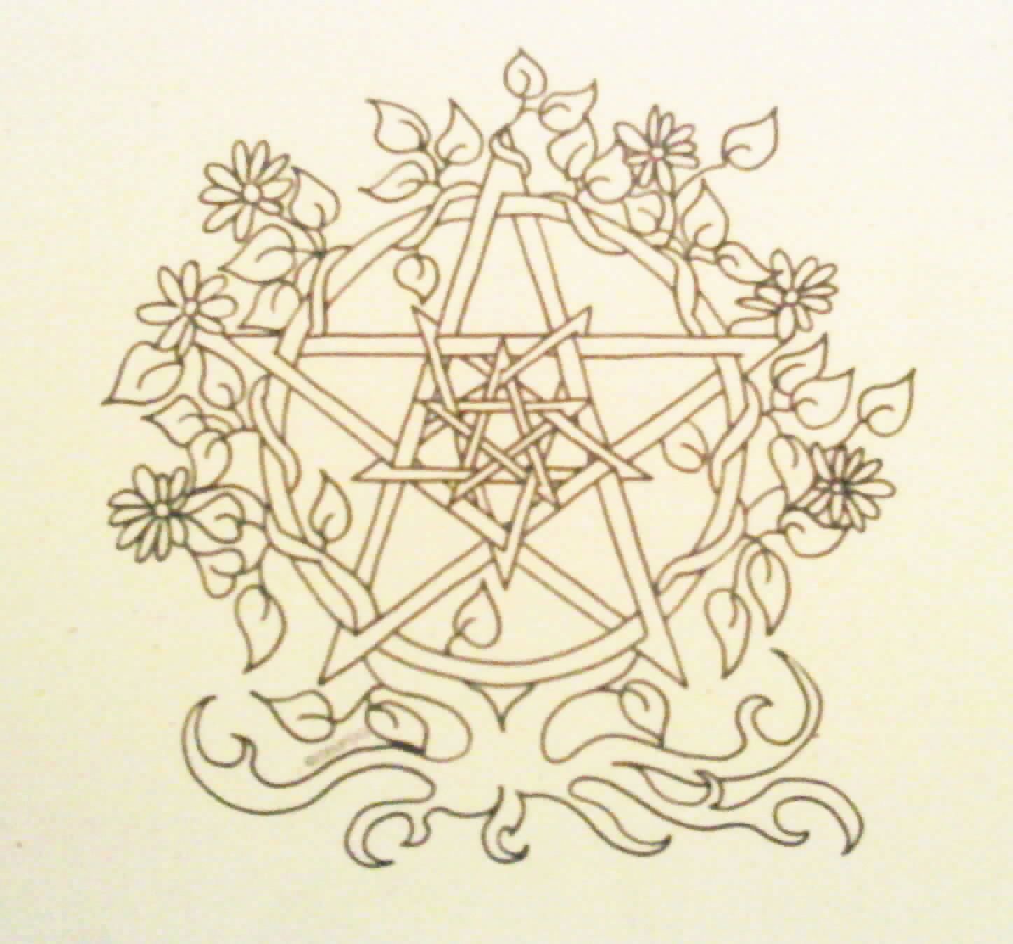 Cute Occult Coloring Pages for Adult