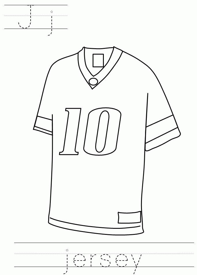 10 Pics of NFL Jersey Coloring Pages - Football Jersey Coloring ...