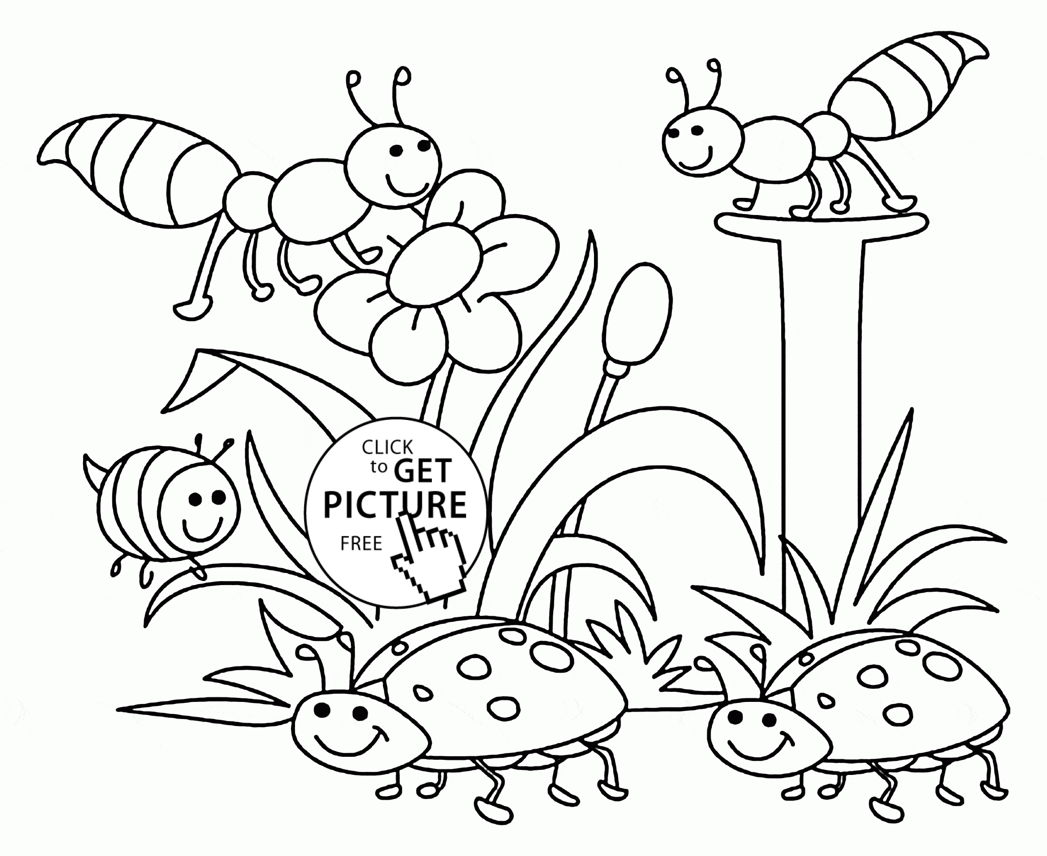Nature Around The House Coloring Pages Coloring Home