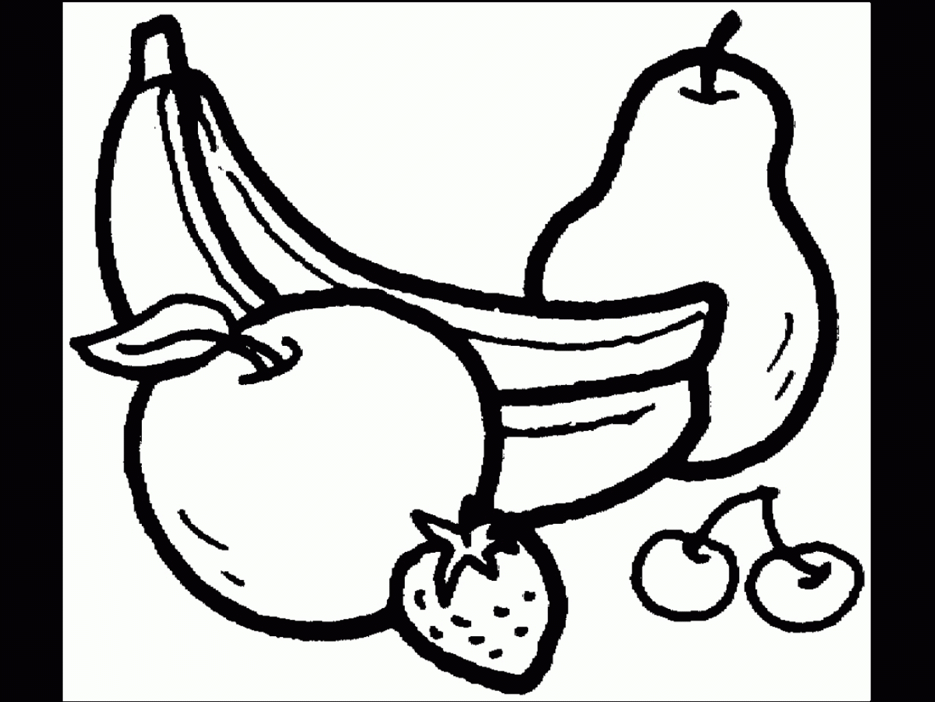 Coloring Pages Of Fruits And Vegetables Free Coloring Pages ...