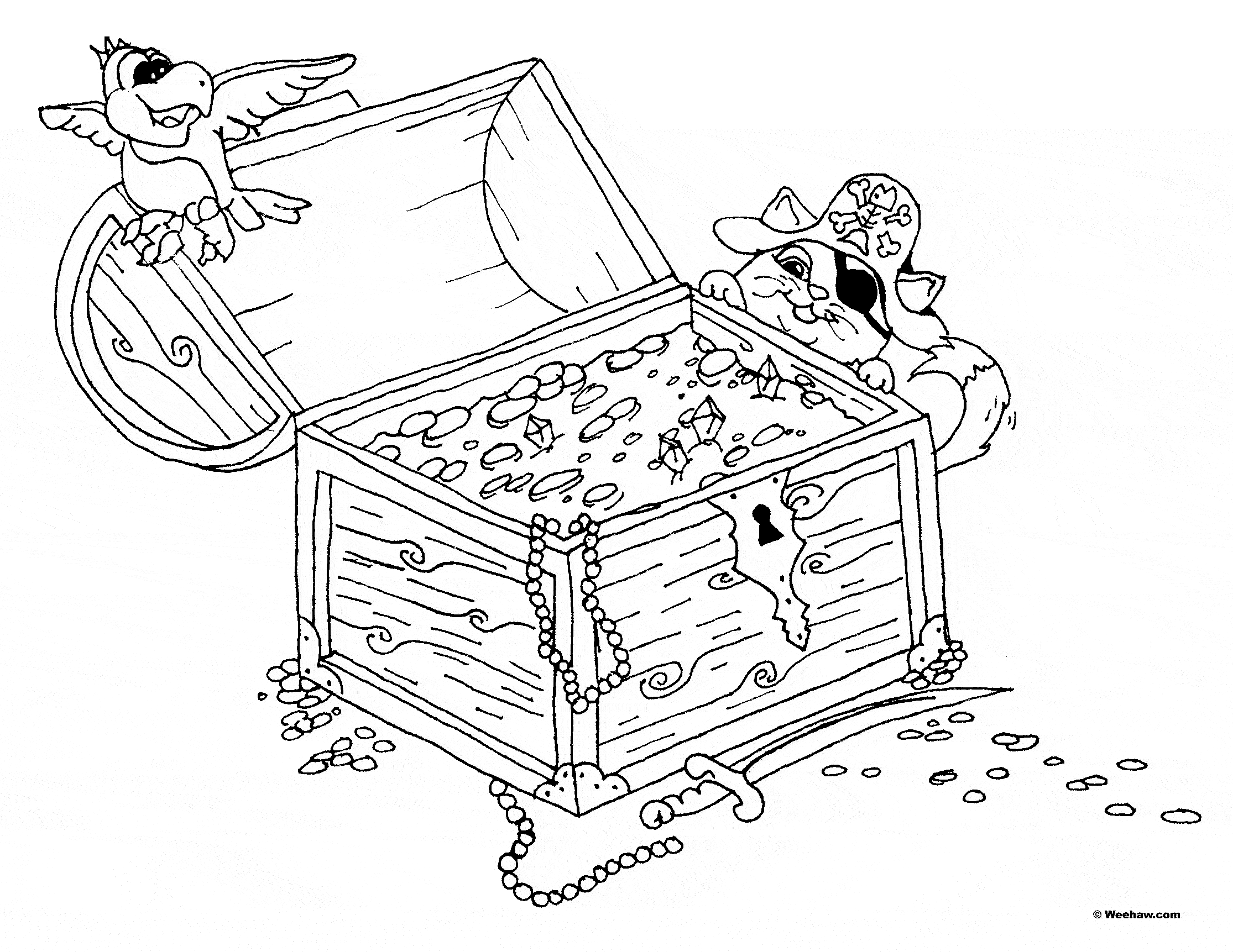 Coloring Pages Of A Sunken Ship - Coloring Home