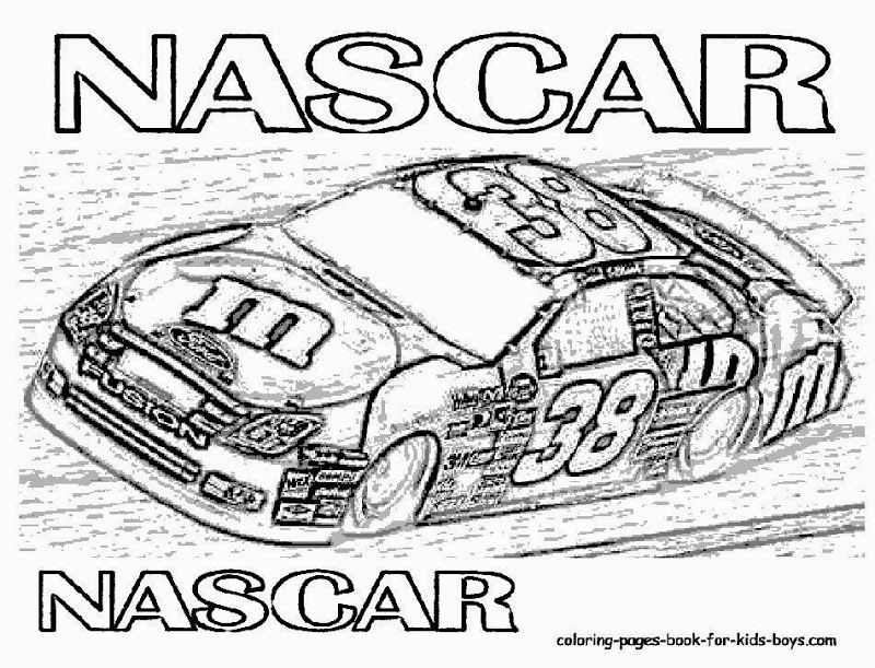 Racecar Coloring Page. race car coloring pages rally car ...