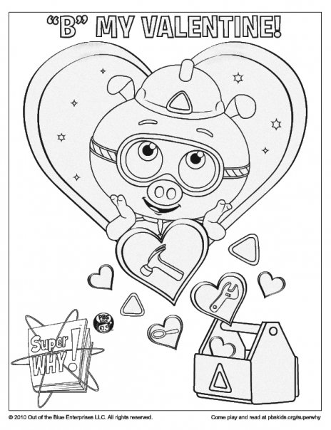 Super Why Coloring Pages - GetColoringPages.com