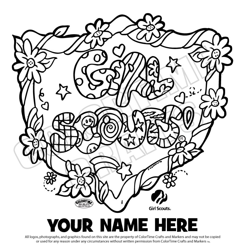 1000+ images about Girls Scout Coloring Pages on Pinterest