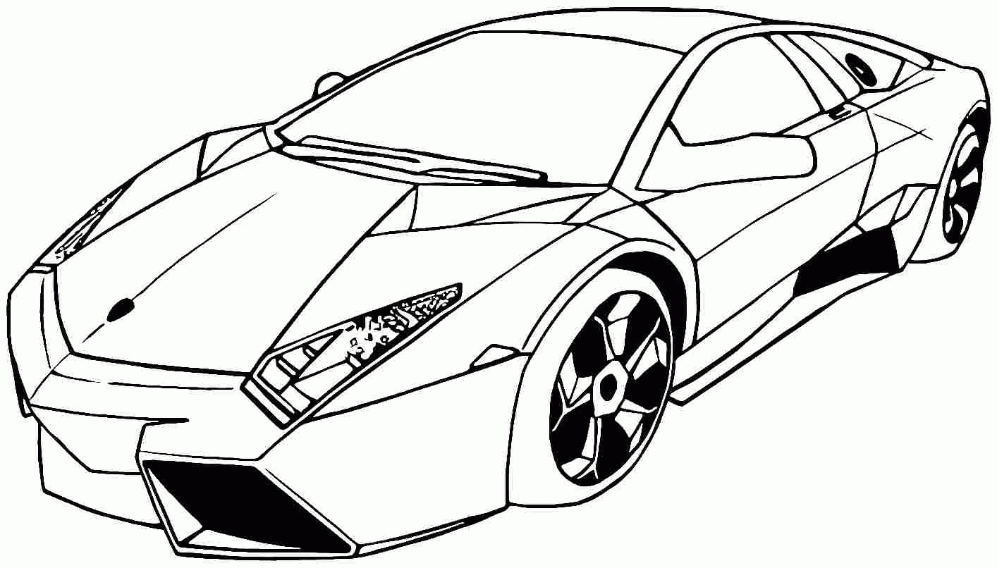 Kindergarten Coloring Pages Easy Cars Coloring Home