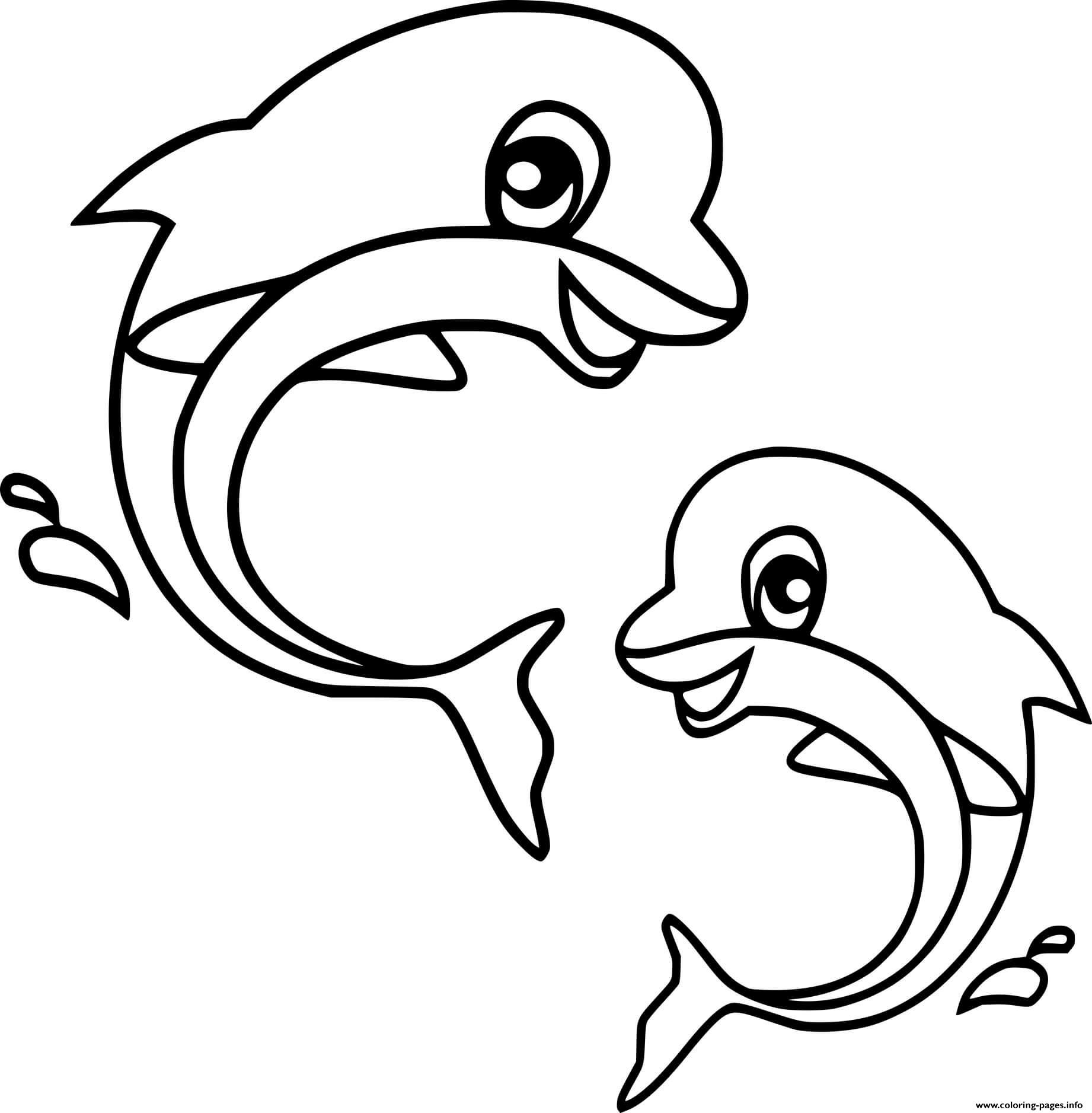 Coloring Pages Of Sea Animals Printable - Coloring