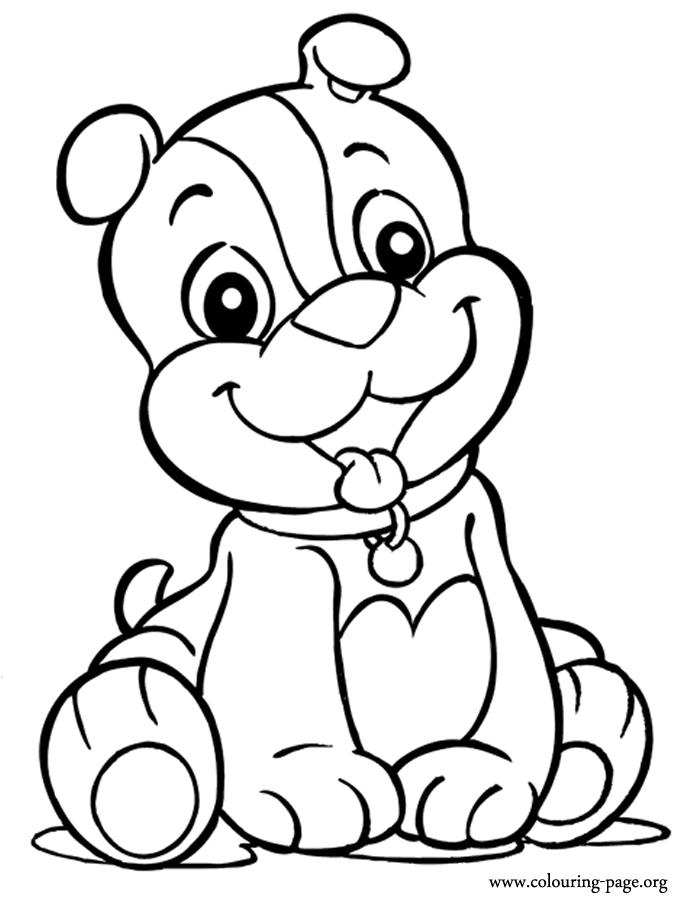 Puppys Coloring Pages Coloring Home