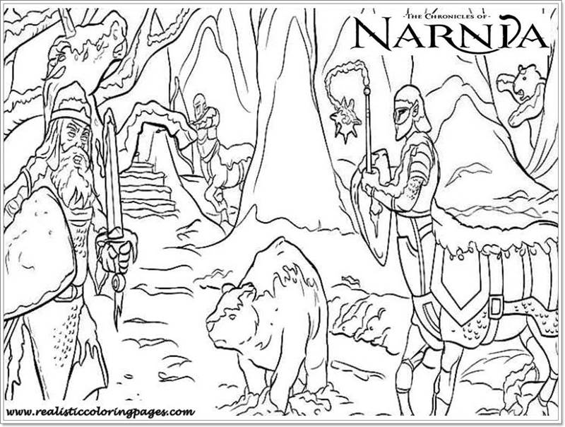 Chronicles Of Narnia Coloring Pictures | Realistic Coloring Pages