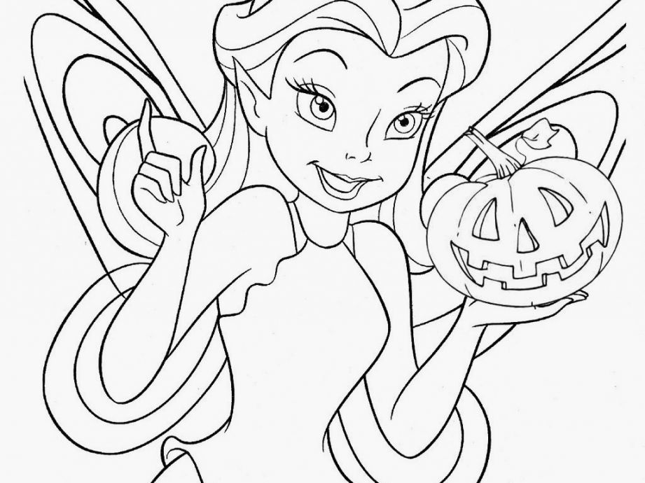 Princess Halloween Coloring Pages Free