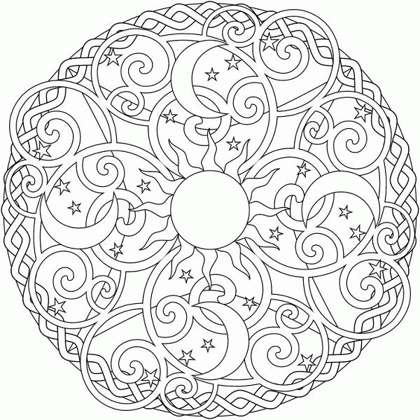 Cool Patterns - Coloring Pages for Kids and for Adults